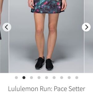 Lululemon Pace Setter Skirt - Curious Jungle